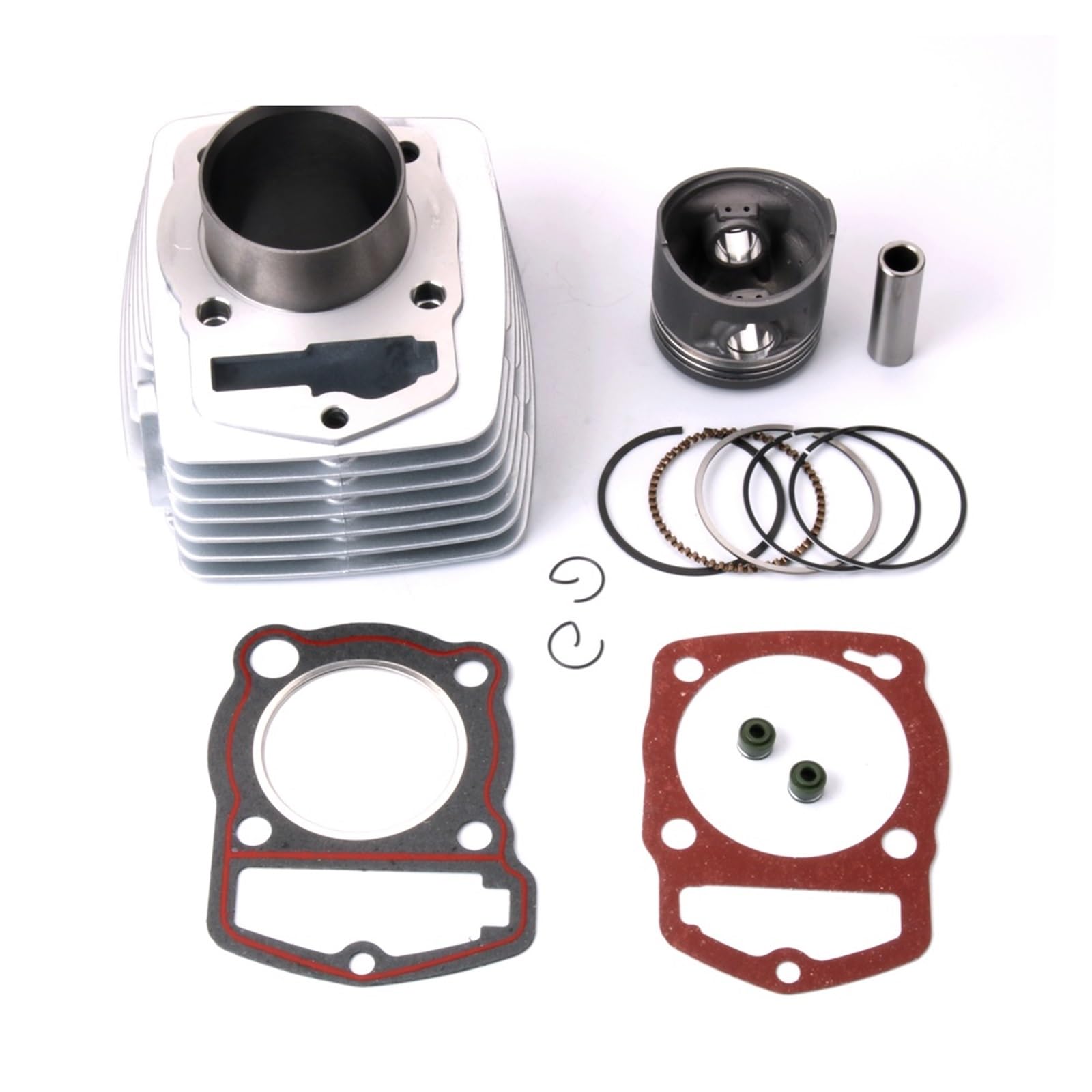 Motorrad 56,5mm Zylinder Kit for Baja 125 SM 2008-2012 862724 125cc 124CM3 Motor 4-Hub von YSVQHHDV