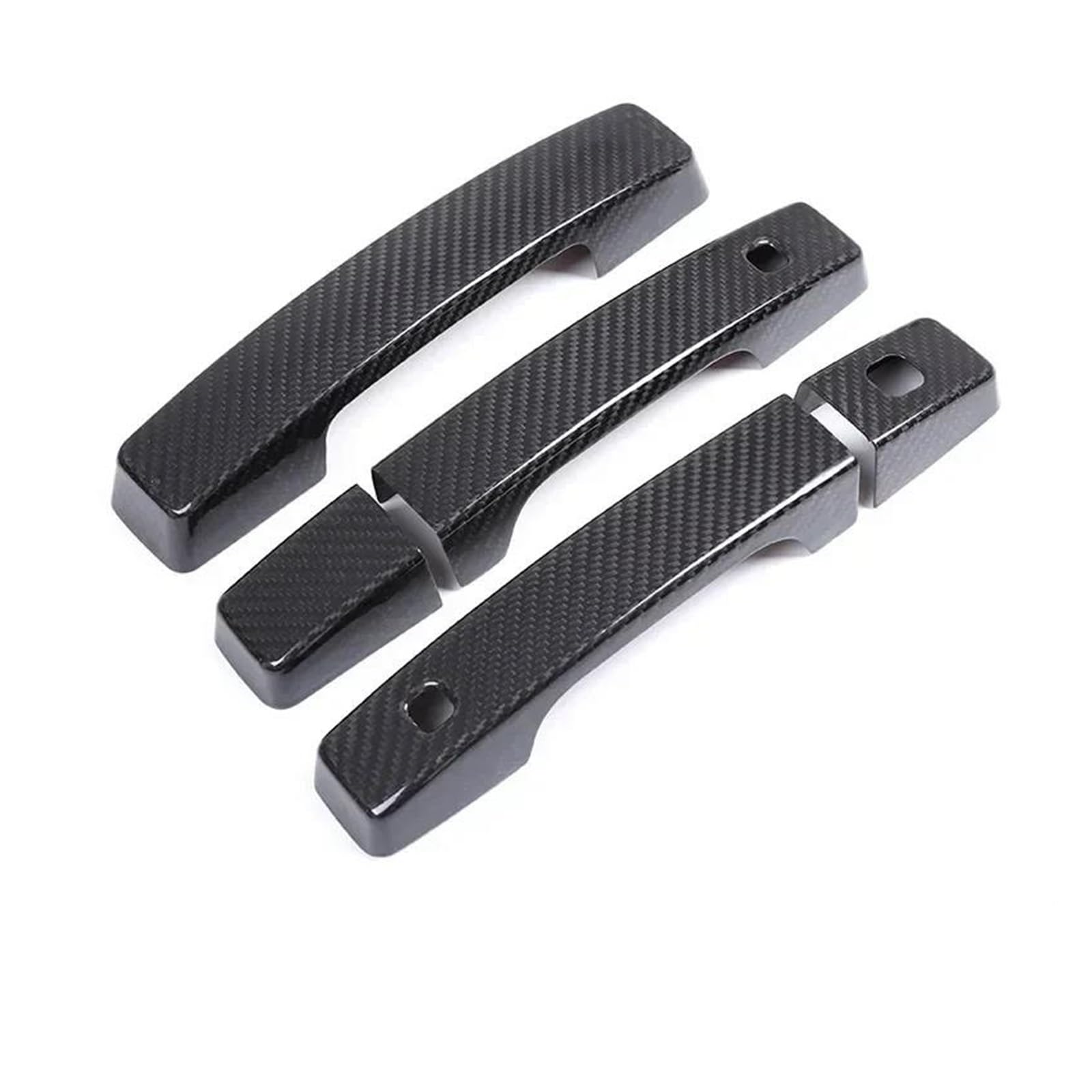 Außentürgriffe Für L&and Für R&Over Für D&efender 90 110 2020 2021 2022 Real Carbon Fiber Car Styling Auto Türgriff Trim Aufkleber Zubehör Außentürgriff Kappen(for Defender 90) von YTHTPZR