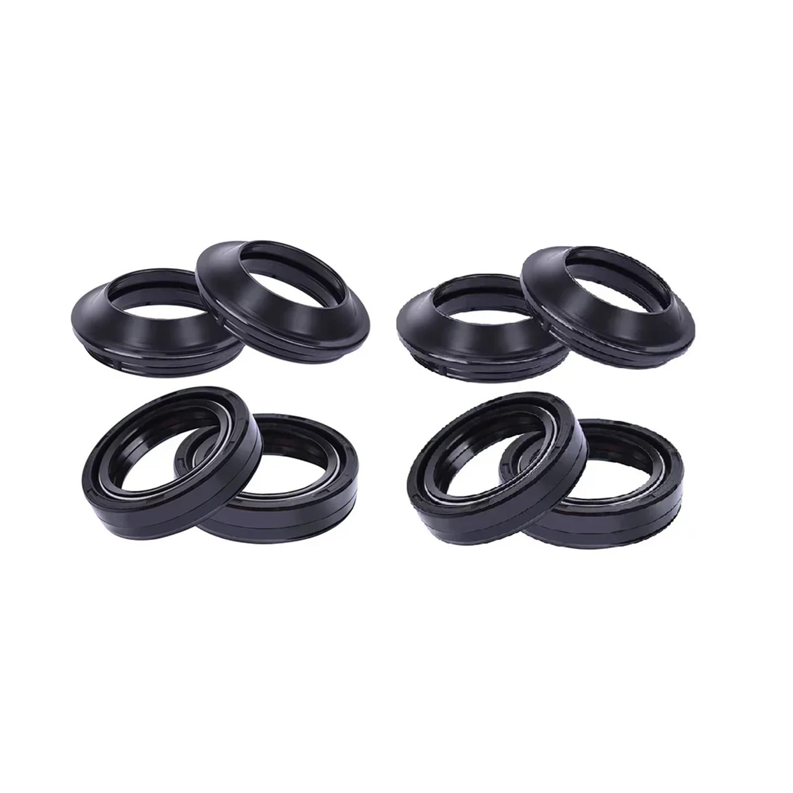 33x46x11 33 46 11 Gabel Staub & Öl Dichtung for KZ440 KZ440D KZ 440 KZ440B KZ440A KZ440D LTD Gürtel for ZING 125(4pcs seal 4pcs cover) von YTNBGRF