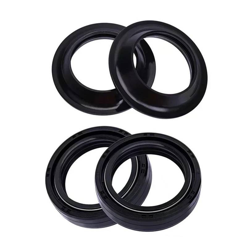 35x48x11 35 * 48 Motorrad Gabel Dämpfer Öl Dichtung 35 48 Staub Abdeckung for ZX550 ZX550A ZX 550 Z900 Z900Z Z 900(2pcs seal 2pcs cover) von YTNBGRF