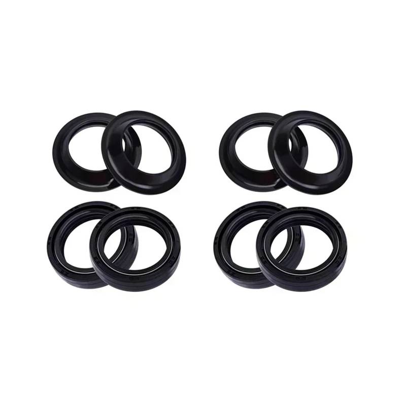 35x48x11 35 * 48 Motorrad Gabel Dämpfer Öl Dichtung 35 48 Staub Abdeckung for ZX550 ZX550A ZX 550 Z900 Z900Z Z 900(4pcs seal 4pcs cover) von YTNBGRF