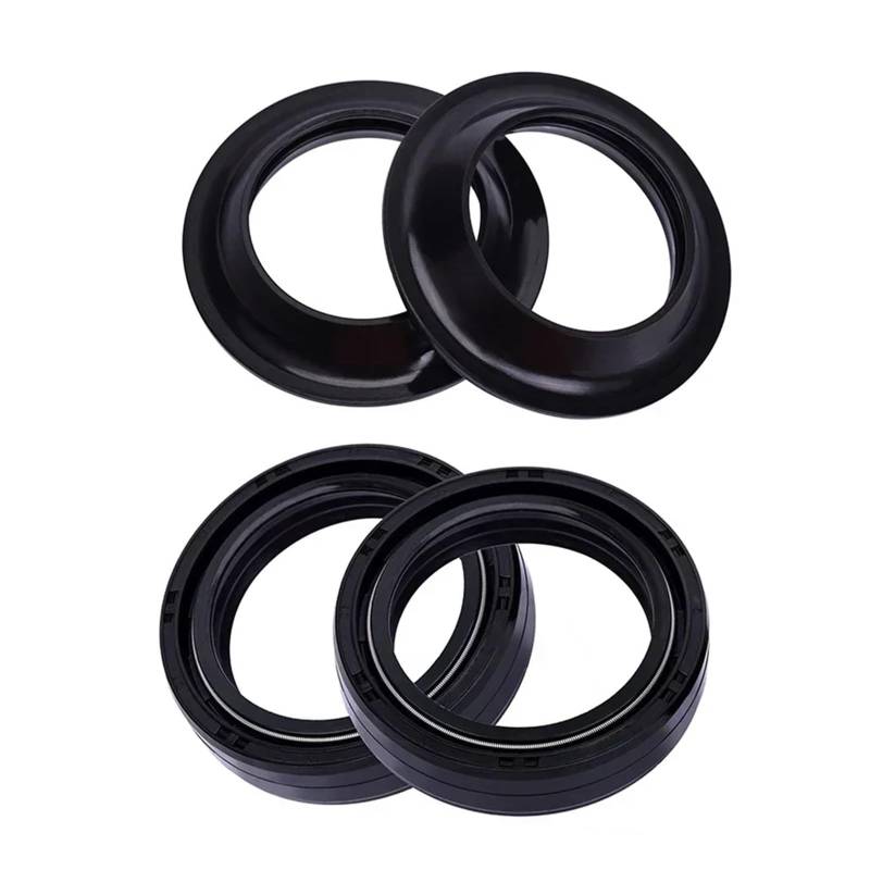 35x48x11 Motorrad Gabel Dämpfer Öl Dichtung 35 48 Staub Abdeckung for XL883 53 C Sportster Custom 883cc X-L 883 53C(2pcs seal 2pcs cover) von YTNBGRF