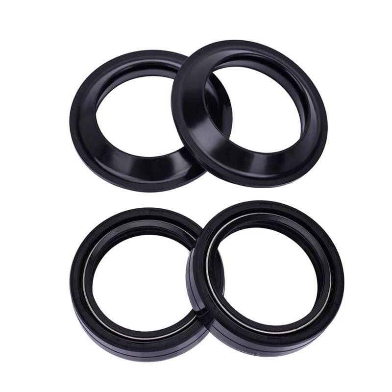 38x50x11 38 * 50 Front Shock Gabel Dämpfer Öl Dichtung und 38 50 Staub Abdeckung Lip for 125 1980 for ICH 501 1985(2pcs seal 2pcs cover) von YTNBGRF