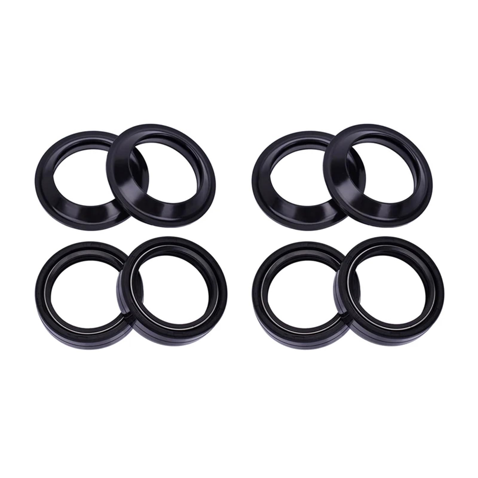 39x51x8 39 * 51 * 8 Front Shock Gabel Dämpfer Öl Dichtung Frühling und 39 51 staub abdeckung Lip for 4RT 260 2015-2016(4pcs seal 4pcs cover) von YTNBGRF