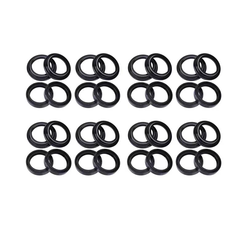 41x53x8 41 * 53 * 8 Motorrad Vorne Schock Gabel Dämpfer Öl Dichtung 41 53 Staub Abdeckung lip for 984 2009 XB12XT ULYSSES(16pc seal 16pc cover) von YTNBGRF