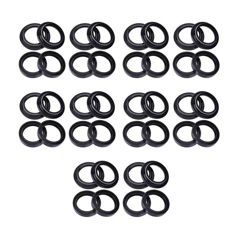 41x54x11 41 54 11 Motorrad Gabel Dämpfer Öl Dichtung & 41x54 Staub Dichtung Lip for SV650 SV650S SFV650 GLADIUS SV SFV 650(20pc seal 20pc cover) von YTNBGRF