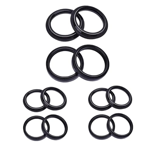 48 * 61 * 11mm Motorrad Gabel Öl Dichtung 48 61 Staub Abdeckung for YZF1000 1300 ABS 4SV-23145-01(6pcs dust 6pcs oil) von YTNBGRF