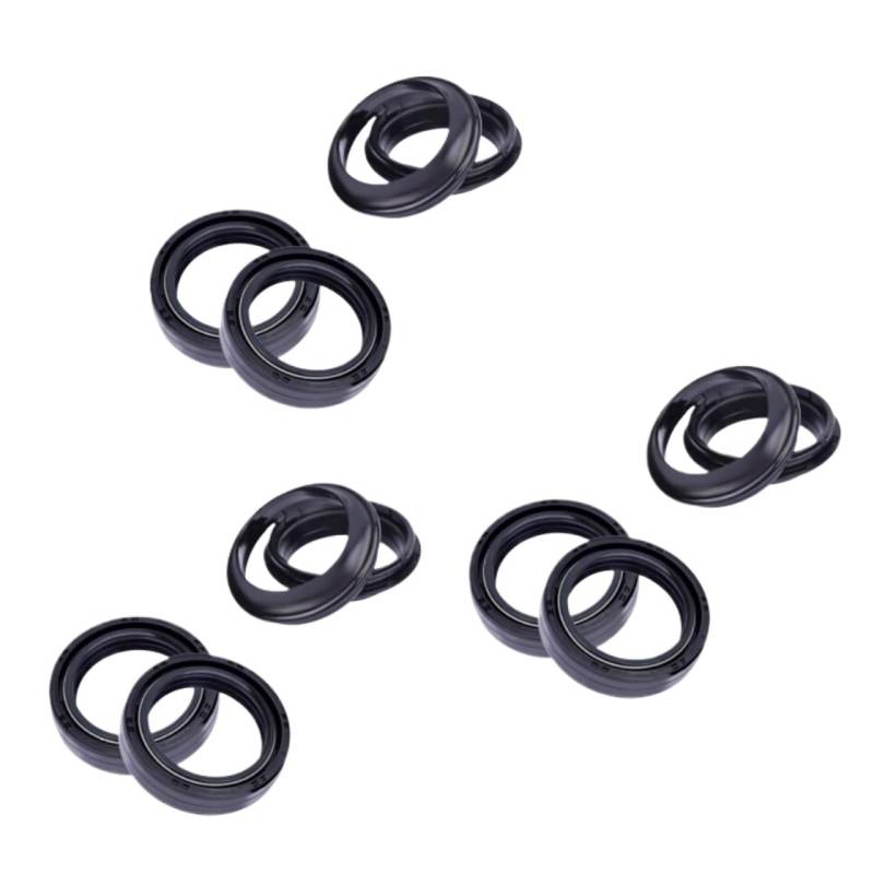 Motorrad 43 * 54 * 11 Öl Dichtung 43/54 Staub Öl Dichtung for 400 600 620 620 659 ABS 695 696(6pcs oil 6pcs dust) von YTNBGRF