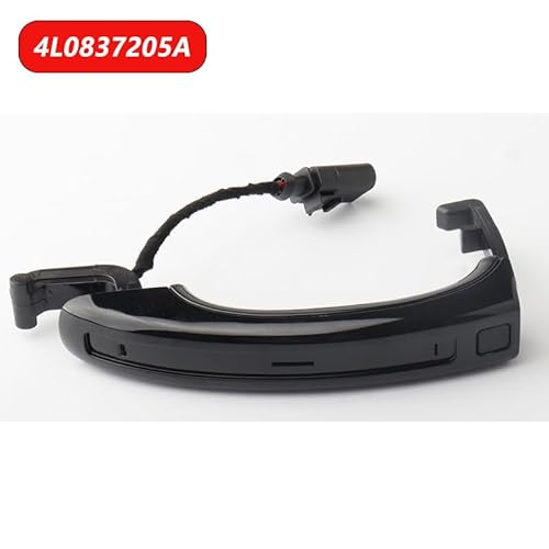 Auto Außentürgriff Fahrertür 1 stücke 4L0 837 205A 4L0 837 205B Hohe Qualität Schwarz Smart Sensor Außentür Griff 4L0837205A 4L0837205B /Fit for Audi Q7(1pcs 4L0837205A) von YTRAVHI