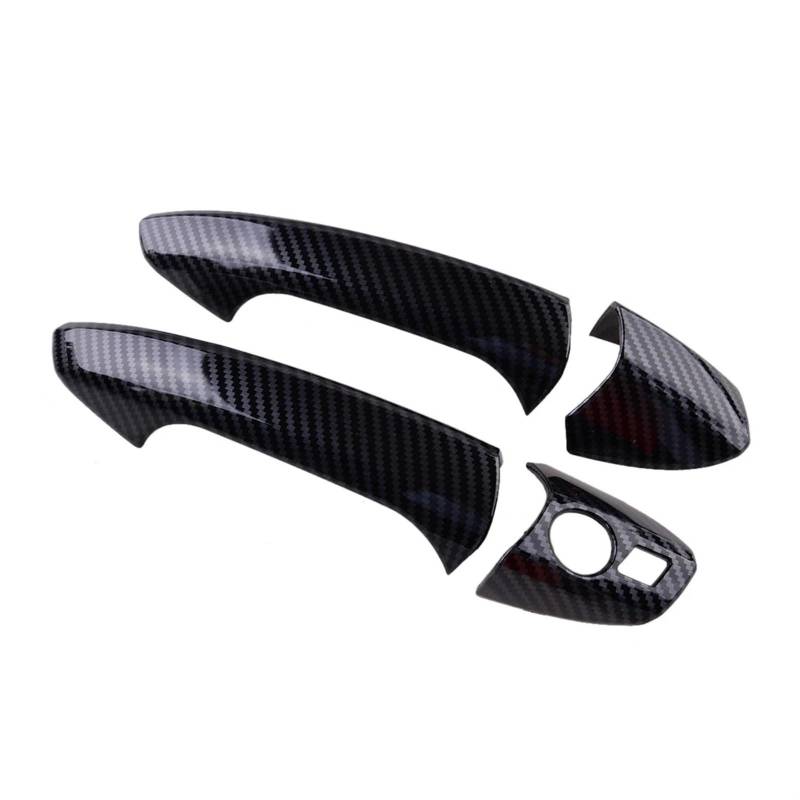 Auto Außentürgriff Fahrertür Auto Außentür Griff Abdeckung Trim Cap Set LHD/Fit for Mercedes Benz W246 W204 W212 X204 W166 W117 von YTRAVHI