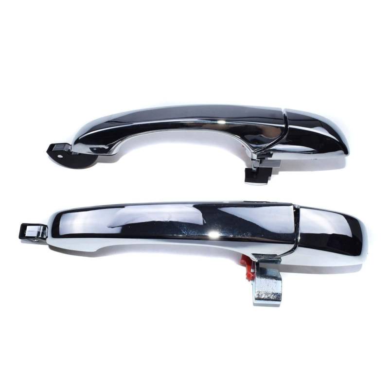 Auto Außentürgriff Fahrertür Chrom-Außentürgriff vorne hinten links rechts/Passend for Chrysler 300C 2005-2010, / Passend for Dodge Charger 2006-2010, / Passend for Magnum 2005-2008(FL and RL Pair) von YTRAVHI