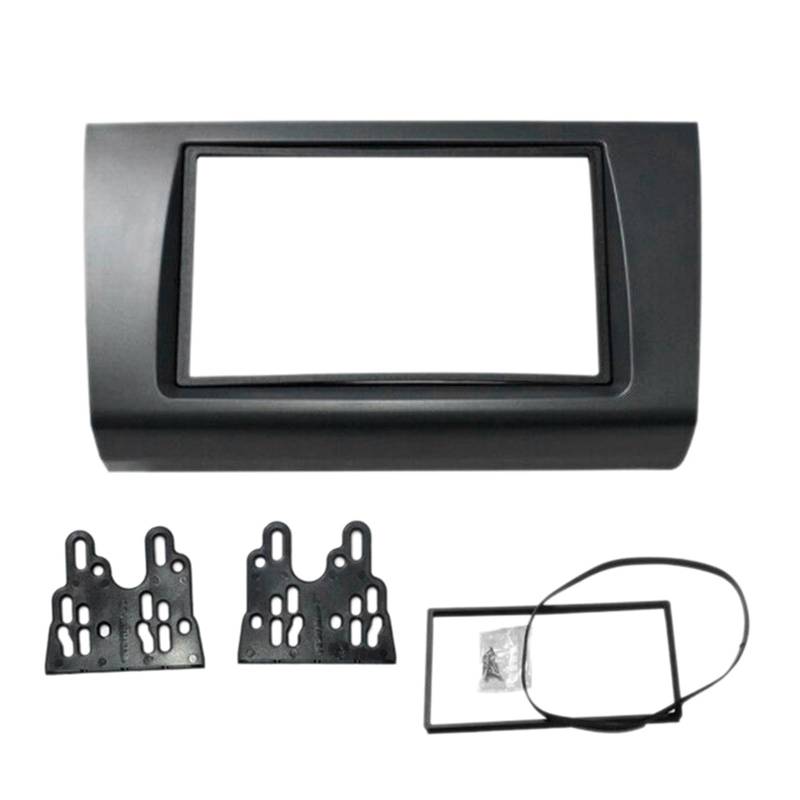 Autoradio Radioblende Doppel/Passend for Suzuki Swift 2005-2010, 2-Din-Audio-Panel, DVD-Navigationspanel, Rahmen, Autoblenden, Stereo-Radio-Panel Autoradio Radioblende Doppel von YTRAVHI