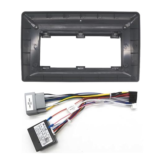 Autoradio Radioblende Doppel 10 Zoll 2-Din-Autoradio-Blende/Passend for Jeep Chrysler Dodge Auto-Stereo-Audio-Player DVD-Panel Dash Kit Rahmen Mittelkonsolenhalter Autoradio Radioblende Doppel(Fasci von YTRAVHI