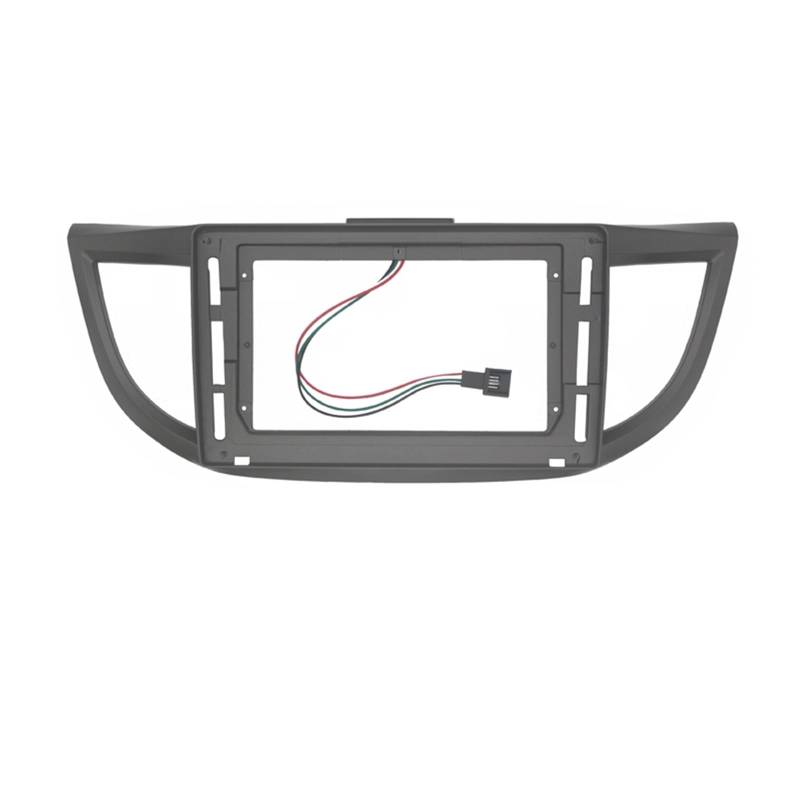 Autoradio Radioblende Doppel 2-Din-Autoradio-Blende/Passend for Honda CRV 2012-2017 Auto-Stereo-Audio-Player Einbaupanel Dash Kit Rahmen Mittelkonsolenhalter Autoradio Radioblende Doppel(Fascia,10.1 von YTRAVHI