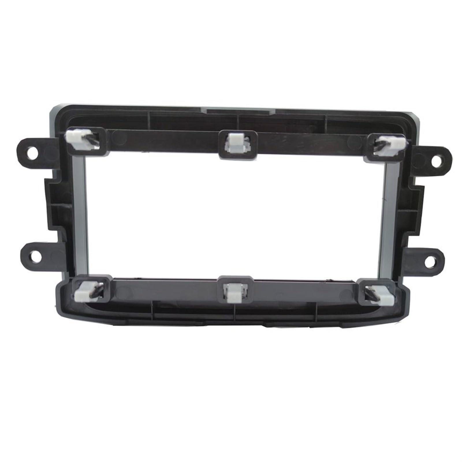 Autoradio Radioblende Doppel Car Audio 9" Großbild-DVD-Blendenrahmen-Adapter/Passend for Renault Duster Logan Captur Sandero 2Din Dash Installation Panel Frame Kit Autoradio Radioblende Doppel von YTRAVHI