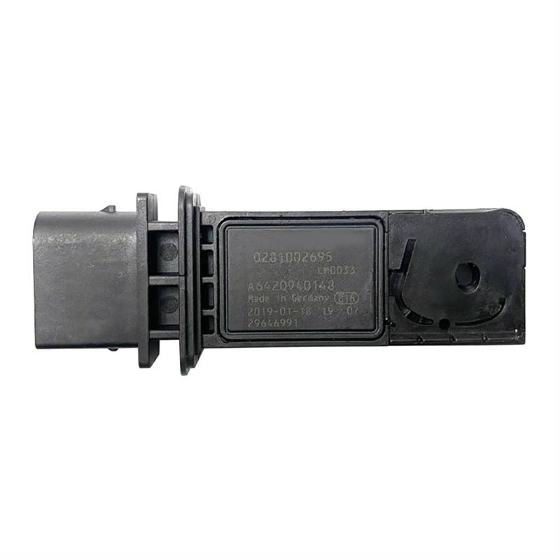 Durchflussmesser, Tragbarer Durchflussmesser Auto Luftmengenmesser Sensor MAF Masse Sensor 0281002695 A6420940148 /Fit for Mercedes-Benz von YTRAVHI