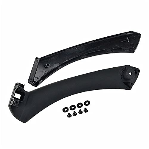 Türgriff innen, Auto Ersatz Türgriff Innen Rechts 1 Satz Auto Original Innentürgriffverkleidung Abdeckung Grau Beige Schwarz Links Rechts Limousine Pull Trim Abdeckung/Passend for BMW 3er E90 E91(Bl von YTRAVHI