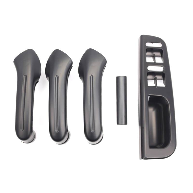 Türgriff innen, Auto Ersatz Türgriff Innen Rechts 5 Teile/satz Schwarz Auto Innen Tür Pull Haltegriff/Fit for VW Bora Golf 4 MK4 Jetta 1999 2000 2001 2002 2003 2004 3B2867171E RHD von YTRAVHI