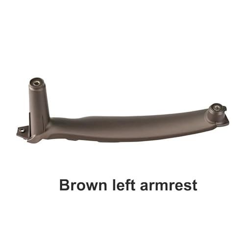 Türgriff innen, Auto Ersatz Türgriff Innen Rechts Auto links vorne Fahrerseite LHD Innentürgriff Innenverkleidung Pull Trim Abdeckung/Passend for BMW E70 E71 X5 X6 2007-2014(Brown left armrest) von YTRAVHI