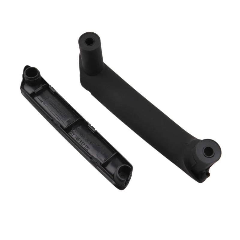 Türgriff innen, Auto Ersatz Türgriff Innen Rechts Autoinnenraum vorne rechts Tür schwarz Pull Haltegriff mit Zierabdeckung/Fit for VW Passat B5 1998-2005 3B0867172 3B0867180A von YTRAVHI