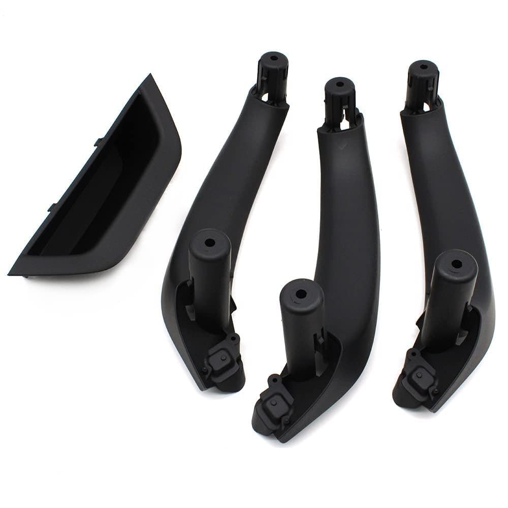 Türgriff innen, Auto Ersatz Türgriff Innen Rechts LHD-Innenausstattung Autozubehör Innentür Armlehne Panel Tür Pull Griff Set/Passend for BMW X3 X4 F25 F26 2010-2016(LHD Black Set) von YTRAVHI