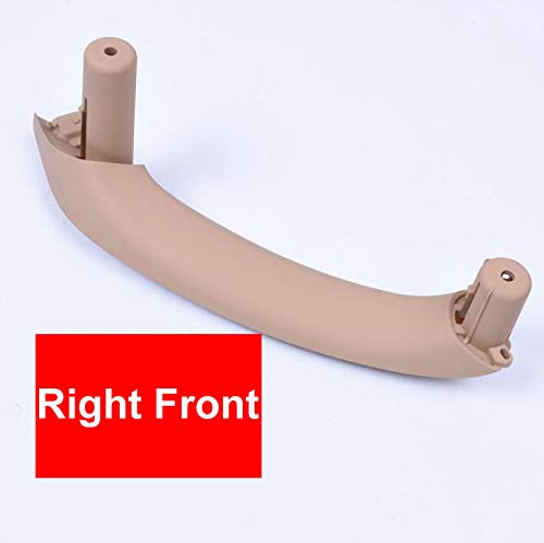 Türgriff innen, Auto Ersatz Türgriff Innen Rechts LHD RHD Beige Schwarz Auto Vorne Hinten/Links Rechts Innen Türgriff Innenverkleidung Pull Trim Abdeckung/Fit for BMW X3 X4 F25 F26 2010-2016(Beige Fro von YTRAVHI