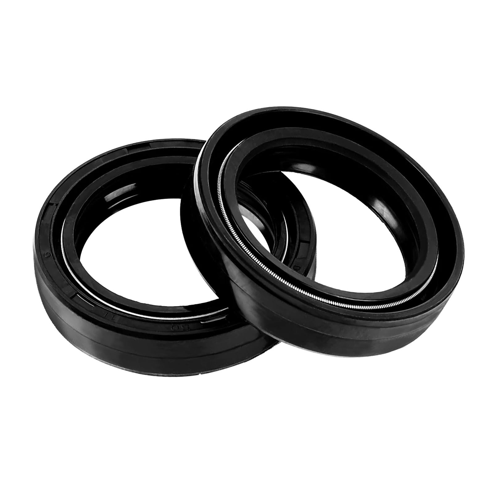 37x50x11 Motorrad Gabel Dämpfer Öl Dichtung for EX500 Ninja EX 500 1994-1996 for YZ125 YZ 125 1981-1983(1 Pair Oil Seal) von YTVFSEB