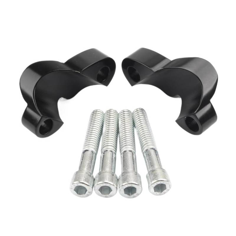 Motorrad Lenkererhöhungsklemme Motorrad Lenker Spacer Riser Kit 1 "Bar Heighten Block Extension Kit Für Für Sportster XL1200XS 48 2010-2022 von YTVFSEB