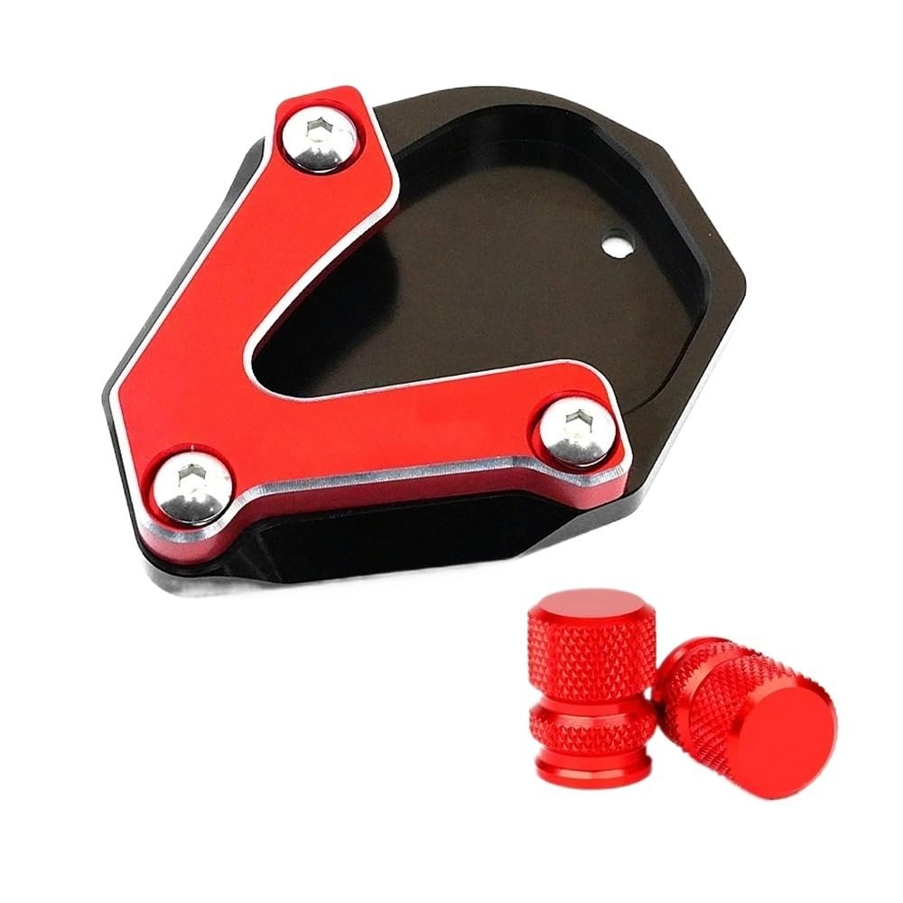 Seitenständer Unterlage Für TRK702X TRK702 2022 Motorrad Ständer Fuß Seite Stehen Enlarger Pad Unterstützung Platte Reifen Ventil Seitenständer Unterlage Für TRK702X TRK702 2022 Motorrad Ständer Fuß Seite Stehen Enlarger Pad Unterstützung Platte Reifen Ventil von YTVPPKLGG