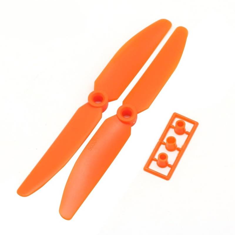 20 Stück Lot 5030 2-Props CW CCW ABS Multicopter kompatibel mit QAV250 C250 Hubschrauber 10 Paare(5030 ORANGE) von YTrBXZ