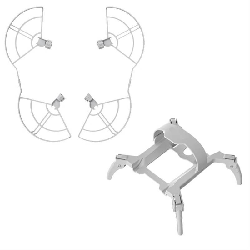 Faltbare verlängerte Beine, Antikollisionsring, Fahrwerk-Schutzhülle, kompatibel mit 4Pro-Zubehör (Kit A) von YTrBXZ