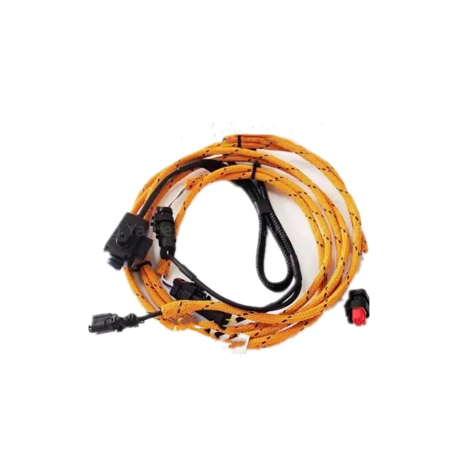 Excavator Wiring Harness 4918345 491-8345 for E320GC Scheinwerfer Hinzugefügt mit Harness Monitor Kabel Motor Power Harness Bagger Teile(Monitor) von YUANFAHHH