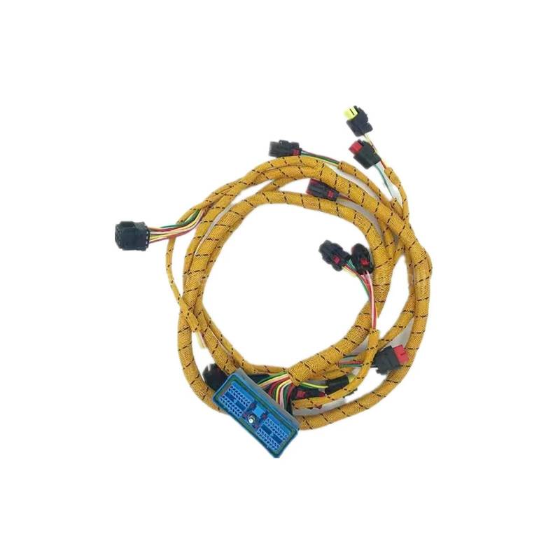 Excavator Wiring Harness Bagger Teile 296-4617 2964617 for E320D E320D C6.4 Motor Kabelbaum Injektor Kabel von YUANFAHHH