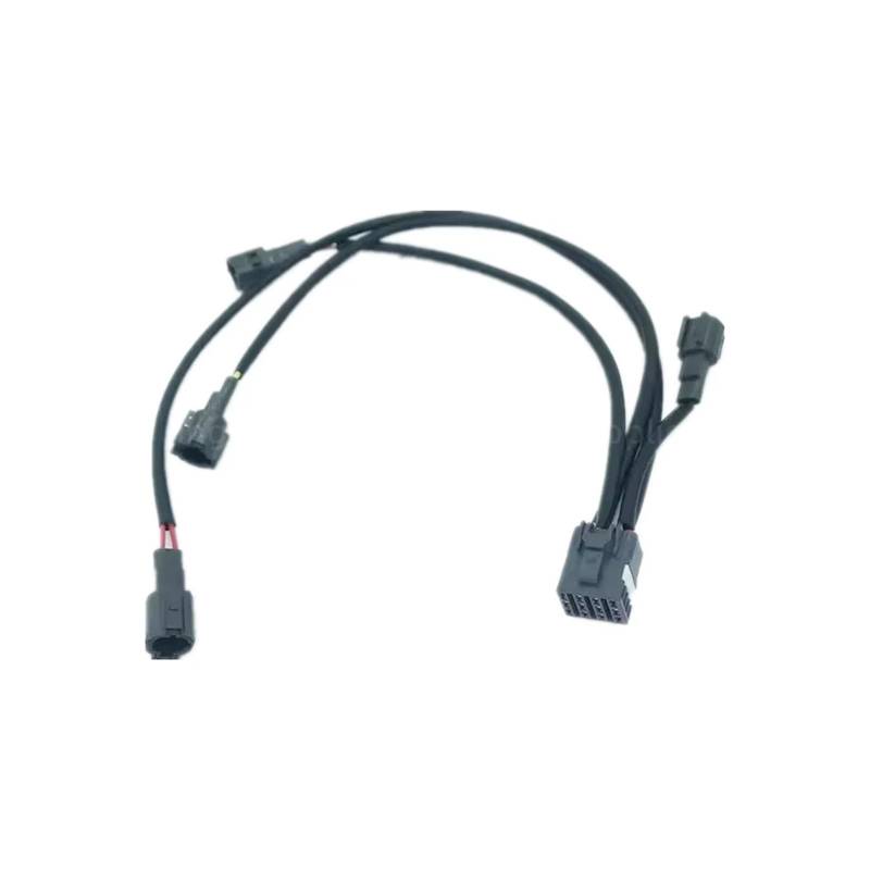 Excavator Wiring Harness for SK200 250 260 350-8 J05/J08 Motor Kraftstoff Injektor Stecker Kraftstoff Injektor Kabelbaum Stecker Bagger Teile von YUANFAHHH