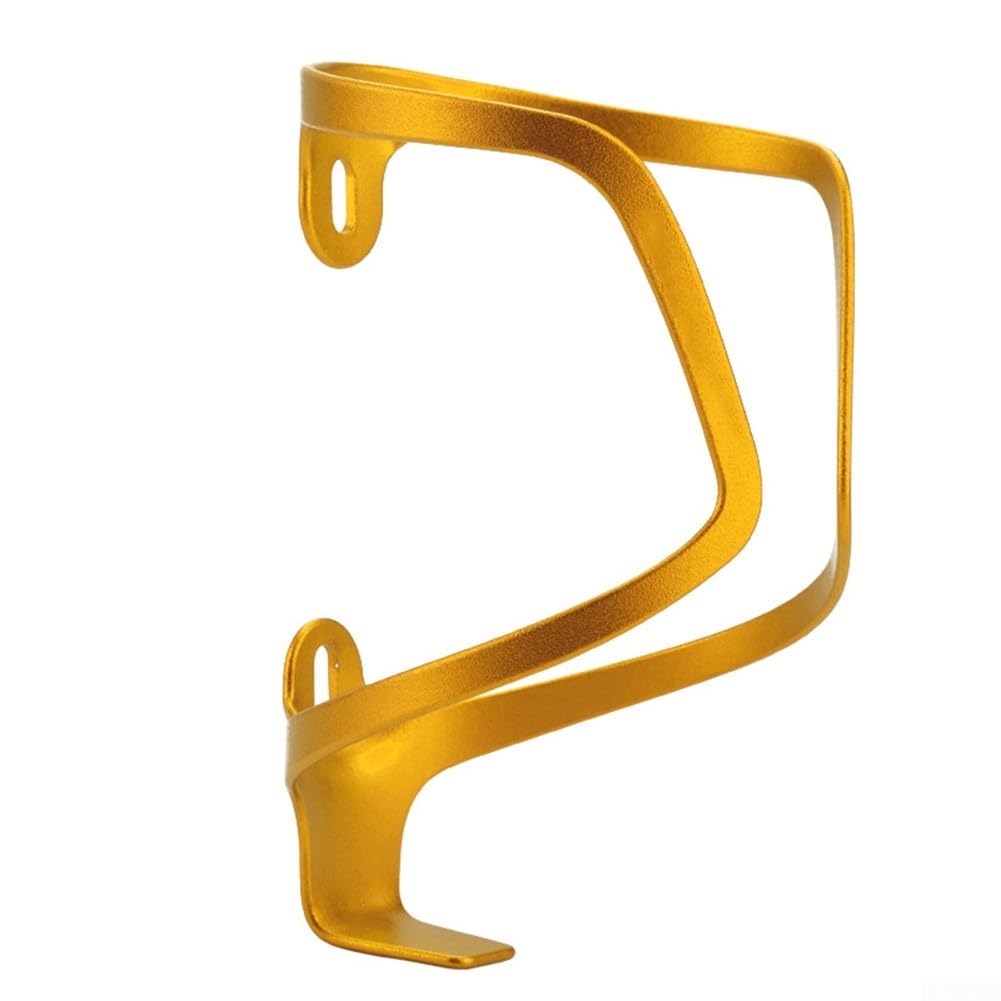 Wasserflaschenhalter für Mountainbiking, leichtes und starkes Aluminium-Design (Gold) von YUANGANG