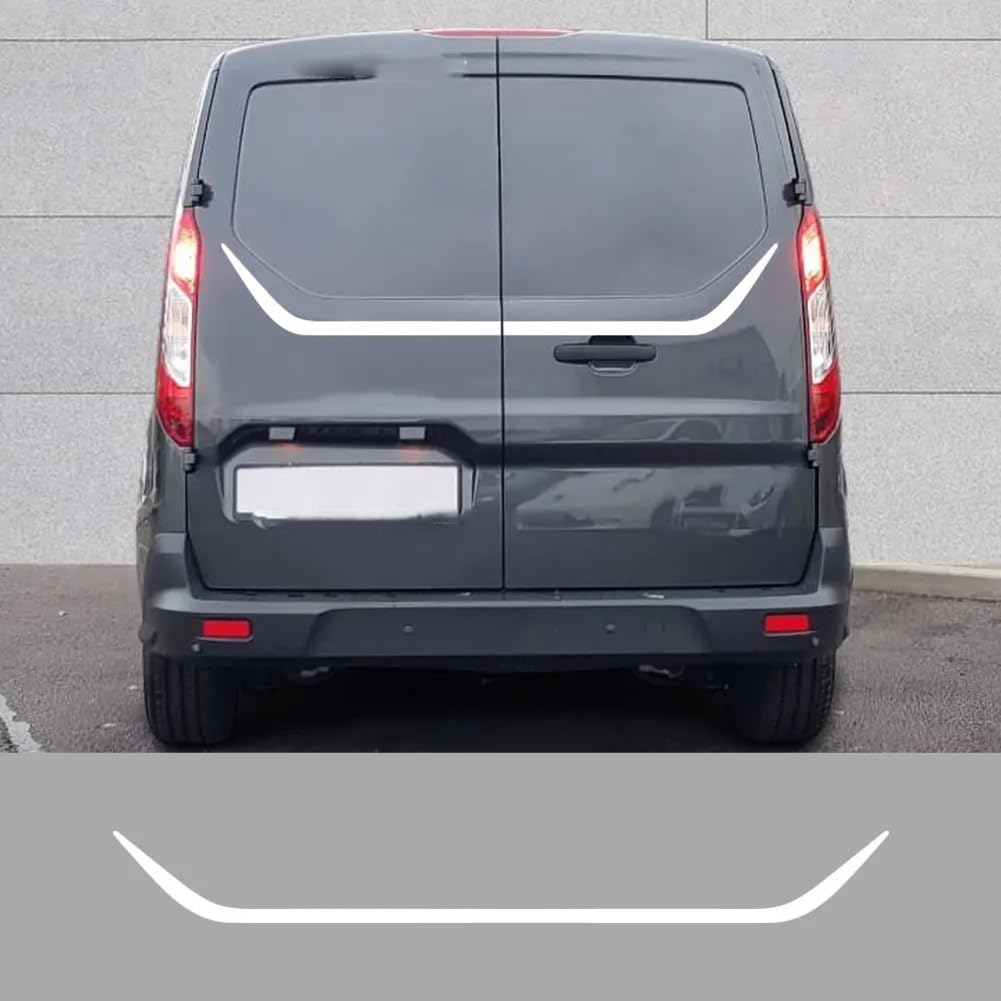 Auto Hecktür Aufkleber Vinyl Film Aufkleber, für Ford Transit Connect Zubehör Tuning Camper Van Line Grafiken von YUBEIER