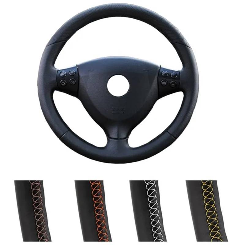 DIY individuelle Auto-Lenkradabdeckung, für Mercedes Benz A-Klasse W169 2004-2007 2008-2012 Auto-Kunstleder-Lenkradhülle von YUBEIER