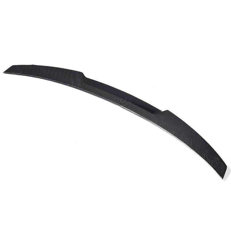 Auto Heckspoiler Für M4 Style 316d 318i 320i 330i 325i 320d 340i Für M3 F30 F35 F80 2012-2019 Dachflügel Carbonfaser-Look Heckspoiler Auto Heckspoiler Spoiler(Carbon Look) von YUCHUJCGSS