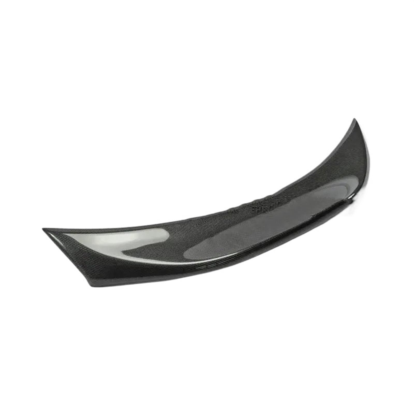 Auto Heckspoiler Für Mazda Für MX5 Für Miata ND RF LMS Stil FRP Fiberglas Unlackiert Entenschnabel Spoiler Stamm Flügel Lip Racing Zubehör Tuning Trim Auto Heckspoiler Spoiler(Glossy Black) von YUCHUJCGSS