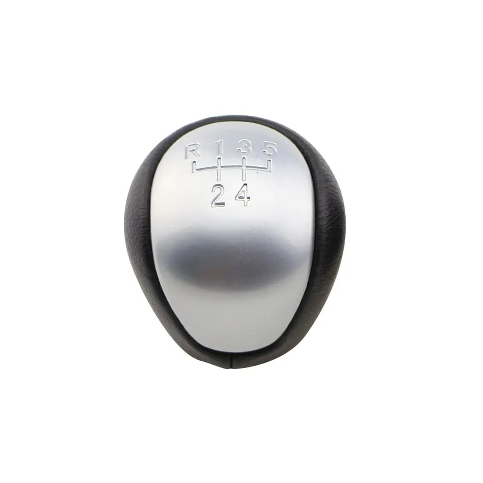 Auto Schaltknauf Für Hyundai Für Elantra Für I30 2008-2012 Auto-Styling Shifter Hebel Handball 5 Geschwindigkeit Schaltknauf Schaltknäufe Schaltknäufe(Matte Sliver) von YUCHUJCGSS