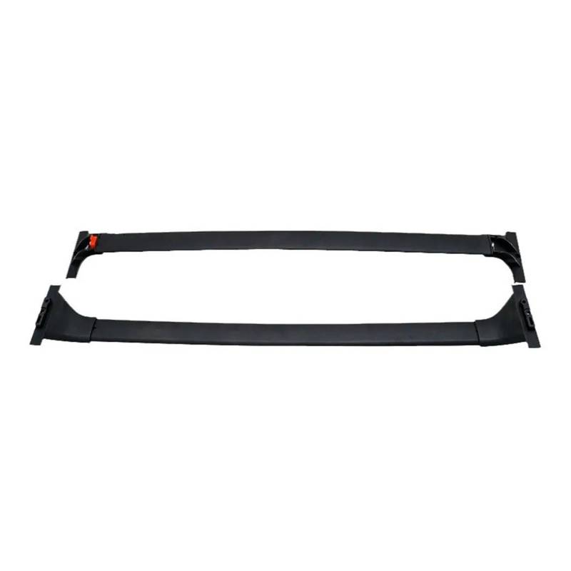 Dachgepäckträger-Querträger Für Toyota Für Grand Für Highlander 2024 2025 2Pcs Aluminium Dachreling Racks Kreuz Bars Querstangen Gepäck Träger Schwarz von YUCHUJCGSS