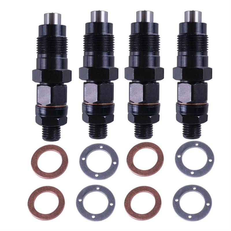 Fuel Injector Für Mazda 323 2.0DB Für Serie 2.5D 1998-2006 Für Bravo WL Für WLT Für Ford Für Courier 2.5L WL-T 4 Stück 105078-0111 Einspritzdüsen Passend Kraftstoff Injektor von YUCHUJCGSS