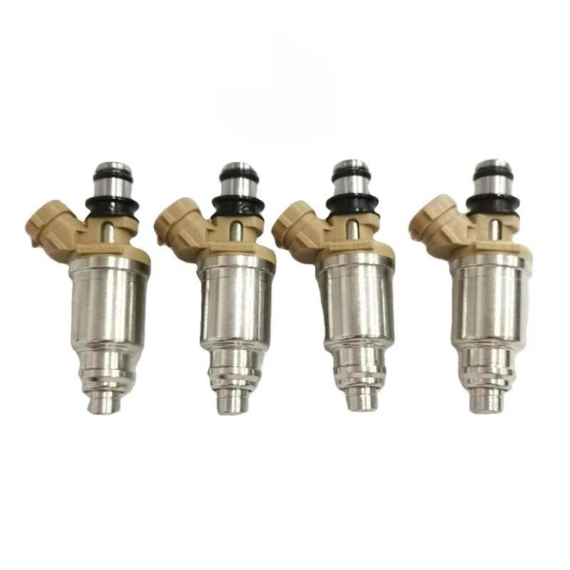 Fuel Injector Für Toyota Für Corolla AE110 Für 5AFE 4PCS 23209-16150 2171959 FJ349 4G1288 23250-16150 2320916150 2325016150 Kraftstoff Injektor Düse Kraftstoff Injektor von YUCHUJCGSS