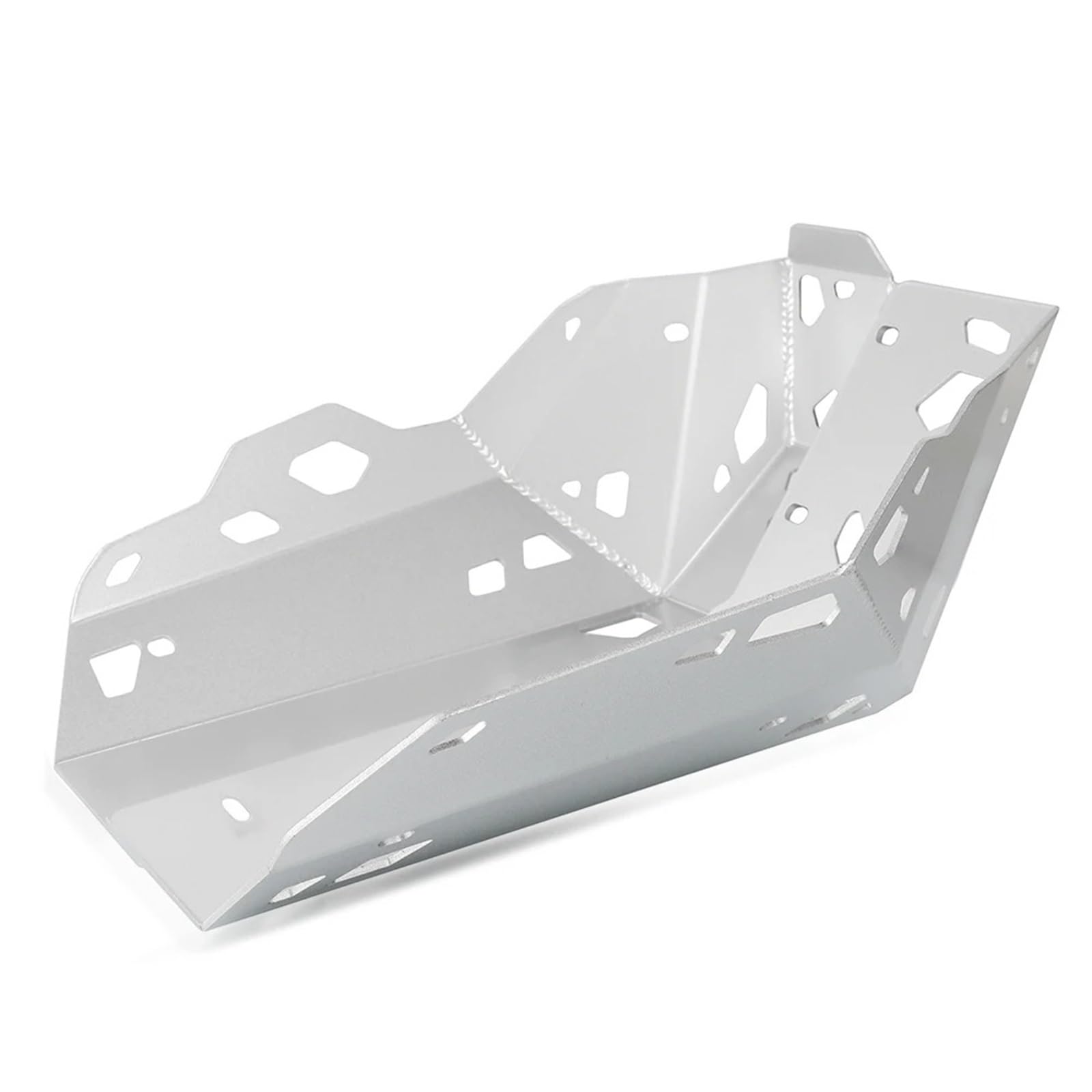 Für 390 Für Adventure 2020 2021 Motorrad CNC Aluminium Skid Plate Fußstützen Bash Rahmen Motorschutzabdeckung Chassis Protector Schutzabdeckung Motorradmotoren(Silver) von YUCHUJCGSS