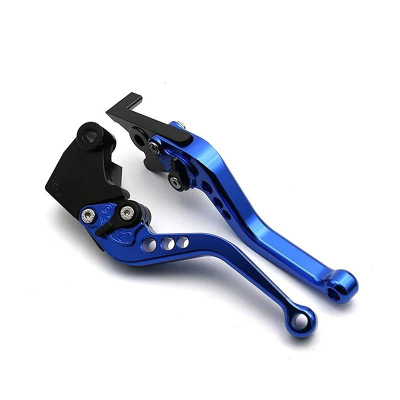 Für CB650 Für CBR650 650R Für CB650R 2020 2021 2022 Motorrad Kurzen Langen Griff Bremse Kupplung Hebel Motorrad Griff Bremshebel Kupplungshebel(A Short Blue) von YUCHUJCGSS