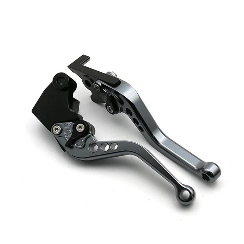 Für PCX150 Für PCX125 2010-2020 Motorrad Lange Kurze Einstellbare Bremshebel Vorderradbremse Kupplungshebel Bremshebel Kupplungshebel(A Short Titanium) von YUCHUJCGSS