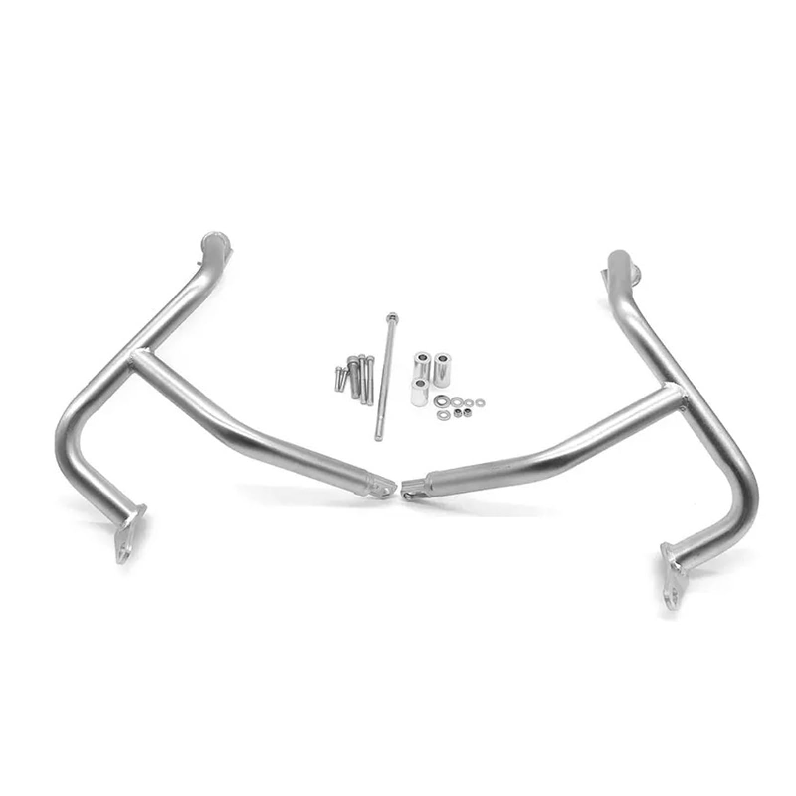 Motor-Schutzbügel Für Benelli Für TRK702 Für TRK702X 2022 2023 Motorrad Motor Schutz Crash Bar Rahmen Stoßstange Verkleidung Schutz Bar Teile Motorrad Crashbars(Lower(Silver) von YUCHUJCGSS