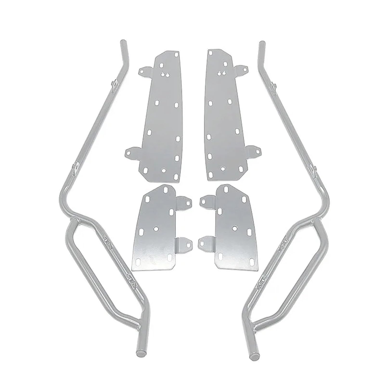 Motor-Schutzbügel Für Forza 350 Für NSS 350 2021-ON Motorrad Autobahn Motor Schutz Stoßstange Crash Bars Stunt Käfig Rahmen Schutz Teile Motorrad Crashbars(Silver) von YUCHUJCGSS