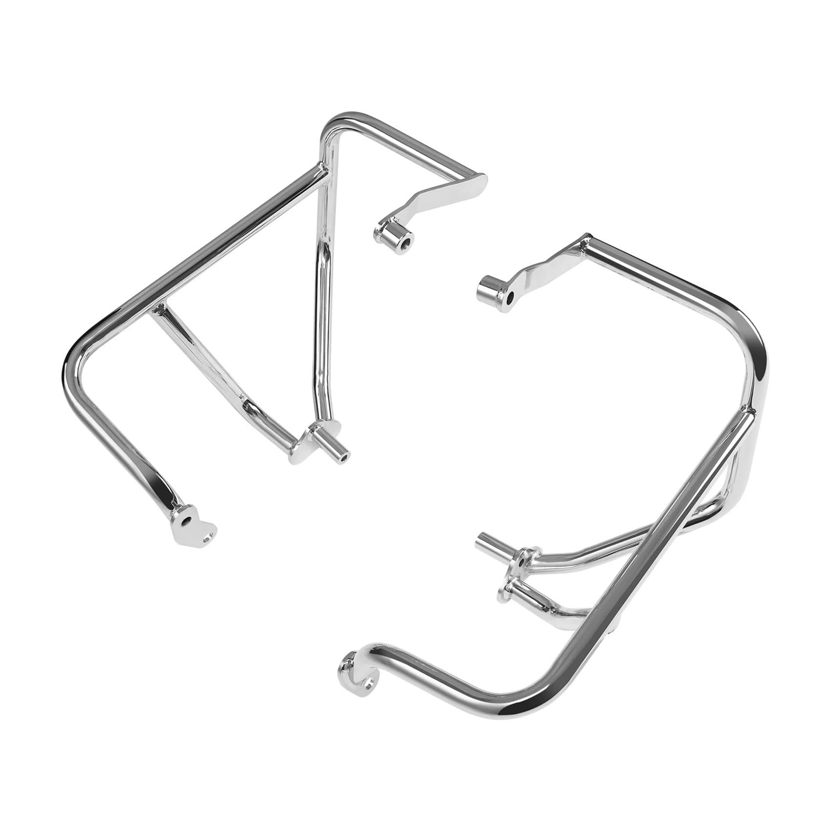 Motor-Schutzbügel Für Goldwing GL1800 F6C F6B Für Bagger 2018 2019 2020 2021 2022 2023 Motorrad Motor Schutz Crash Bar Externe Zubehör Motorrad Crashbars(Chrome) von YUCHUJCGSS