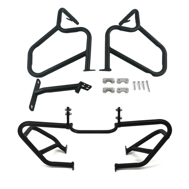 Motor-Schutzbügel Für R1200GS R1200 GS 2013-2018 Motorrad Tankschutz Crash Bars Motor Stoßstange Schutz Schutzrahmen Teile Motorrad Crashbars(One Set Black) von YUCHUJCGSS